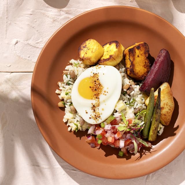 Baião de Dois Vegetariano